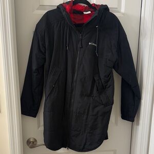 Columbia Black Hooded Jacket